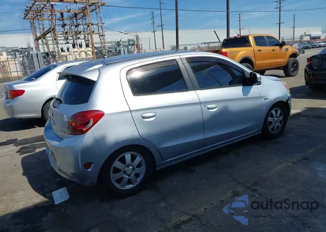 2015 Mitsubishi Mirage Es из США, поврежденный, VIN ML32A4HJ5FH054272